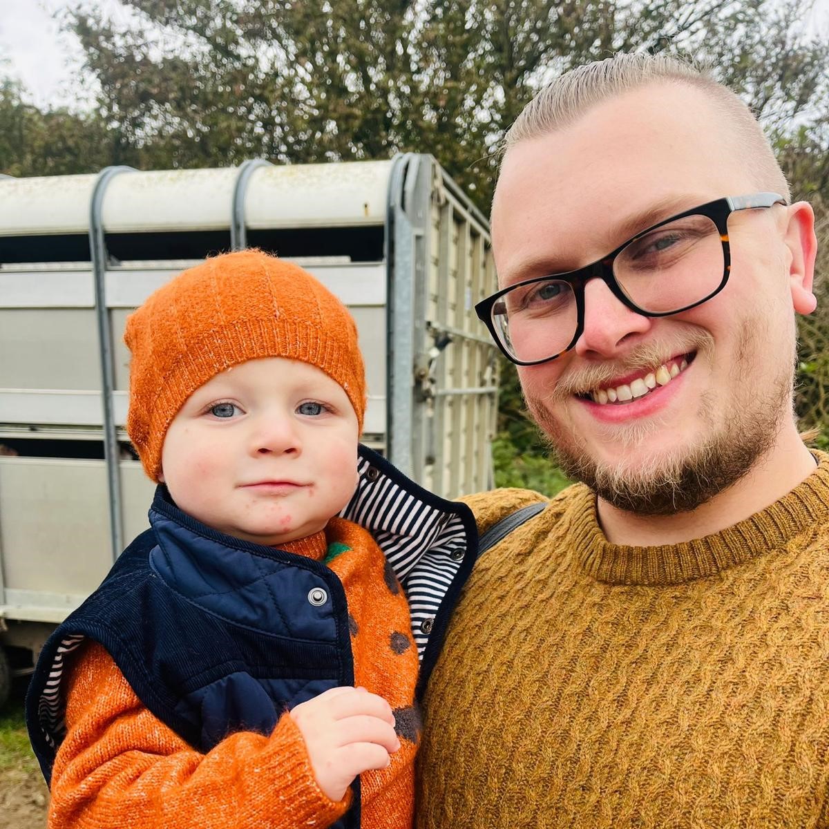 A picture of me and my son